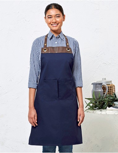 P-PR123-Espresso Bib Apron